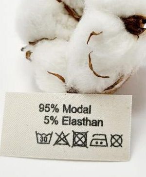 wunderbar natürliche Textiletiketten aus Bio-Baumwolle